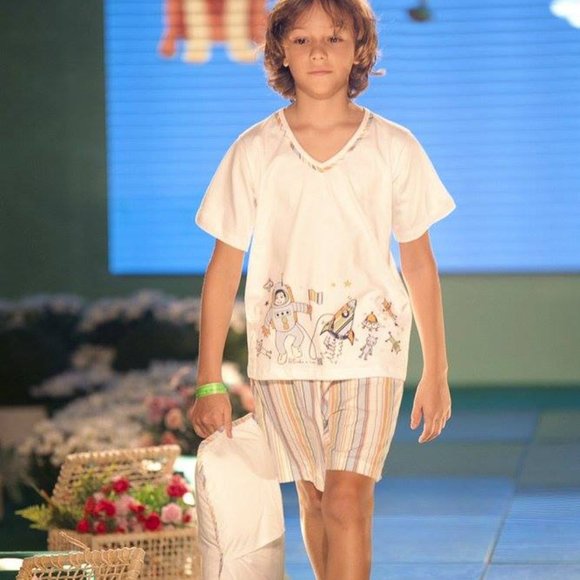 Astronaut Pajama Set. Homewear - Picture 1 of 4